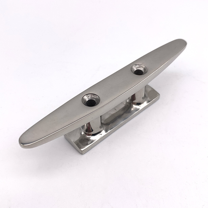 不锈钢316系船柱船栓柱5 6 8 10 12英寸连体索栓船用五金游艇配件