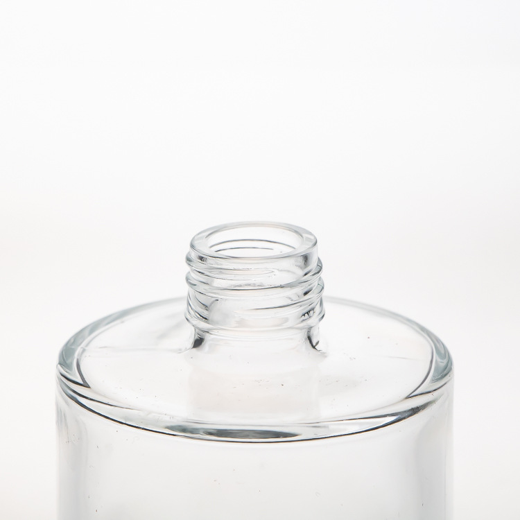 家用小花瓶摆件150ml螺口圆柱玻璃瓶室内香薰瓶扩香瓶 空瓶