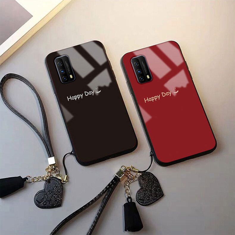 vivoiqooz1x手机壳镜面爱心玻璃全包防摔io00z1x保护套情侣网红vo