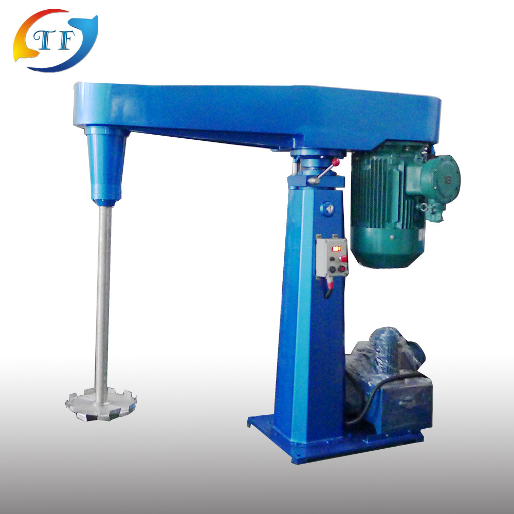 液压升降22kw高速分散机 乳胶漆地坪漆专用搅拌 乳化分散机