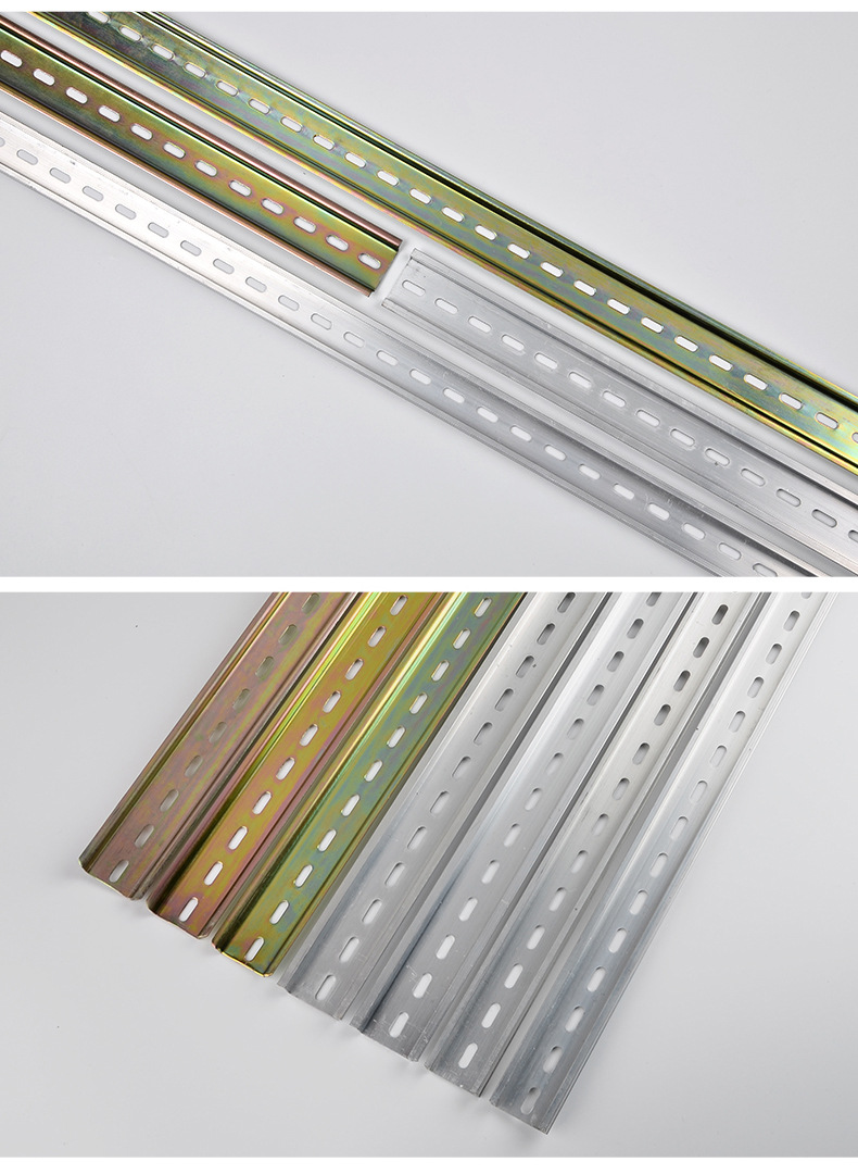 c45/dz47铁导轨 断路器空开继电器接线端子配电箱通用卡轨