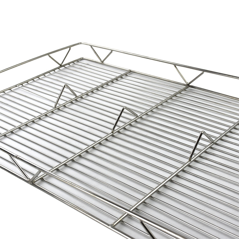 猪肉架子不锈钢摆肉架卖猪肉网架专用放凉网片篦子加粗置物架