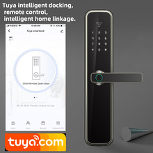 Tuya door Smart lock fingerprint password lock swipe APPcard