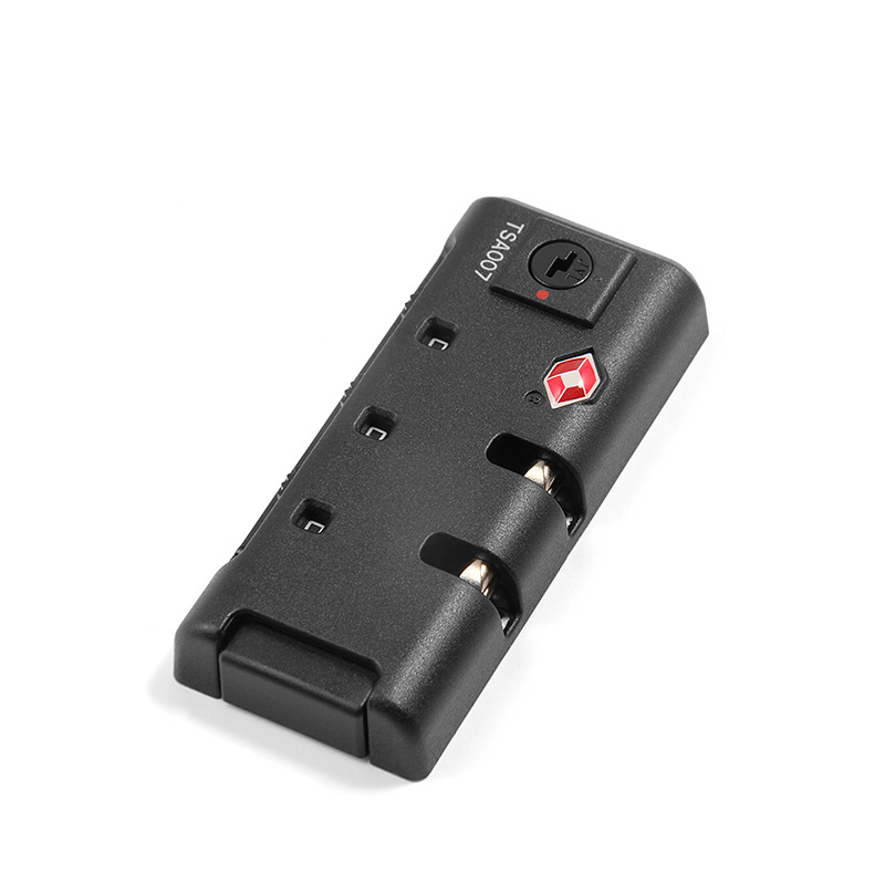 源头厂家tsa007海关锁 旅行箱拉杆箱密码锁 tsa固定锁 背包拉链锁