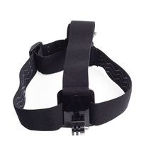 适用于Gopro运动相机头带配件三条胶防滑胶头带头套绑带固定头戴