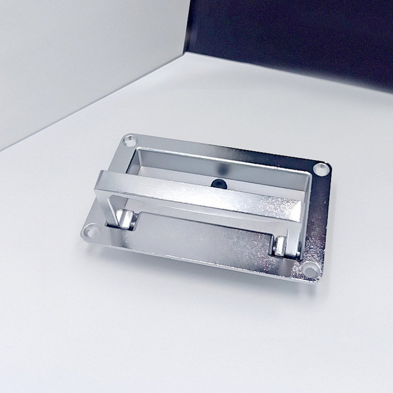 简易安装pl002-2抽屉暗拉手工具箱 提手锂电子箱体侧拉手折叠把手