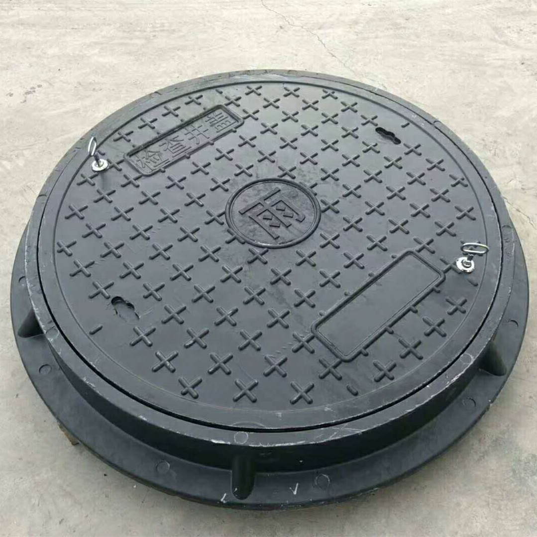球磨铸铁井盖 小区雨水井盖 下水道铸铁箅子 排水井盖