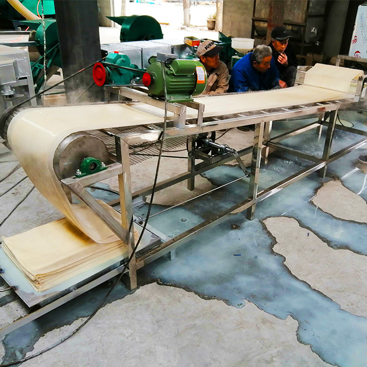 加工豆皮机械图片