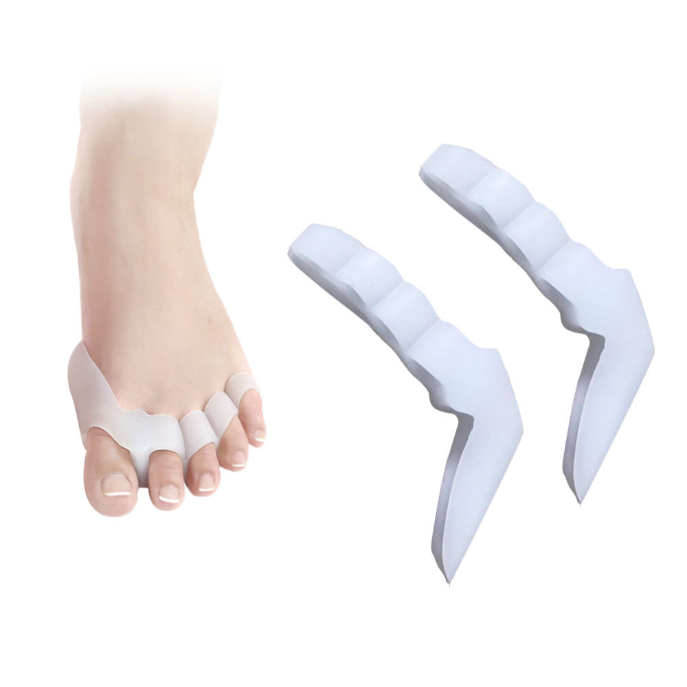 279 脚趾外翻矫正器分离器五趾分开重叠脚趾护理夹脚护指器