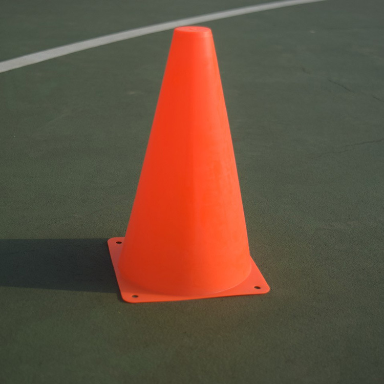 23厘米路障篮球训练器材锥形标志桶障碍物雪糕筒碟盘儿童跆拳道