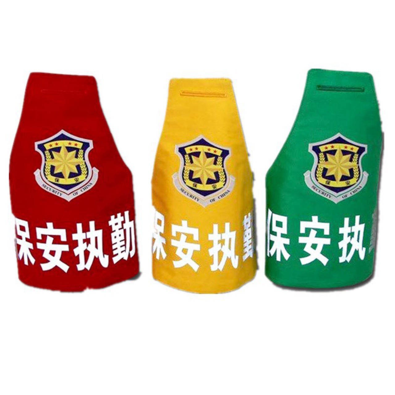 袖标定做 反光袖章 三角连肩袖标 保安执勤物业袖标 安保红袖章