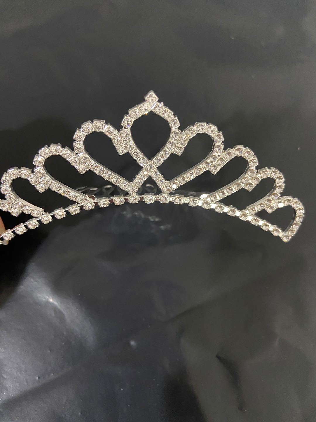 皇冠头饰儿童韩版公主可爱小女孩生日王冠女童头冠走秀发箍发饰品