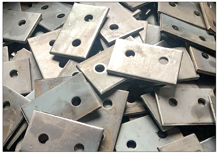 冲压件冲孔折弯垫片钢板剪板焊接拼接异型垫片厂家来图加工定制