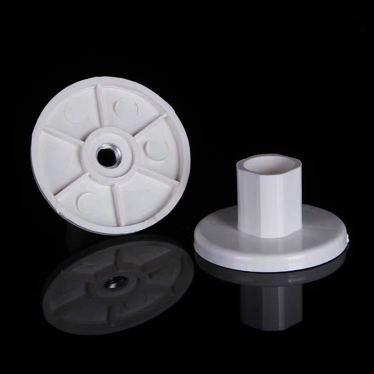 程鑫pvc吊座吊卡管卡底座吸盘预埋吊座塑料底座加厚加大