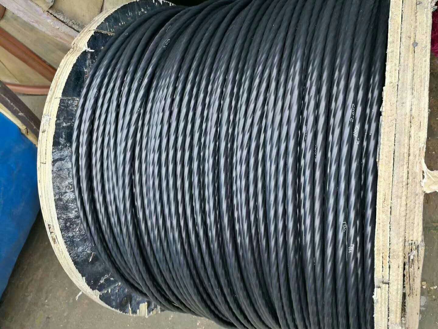 厂家直供包胶绝缘钢绞线 绝缘钢绞线架空搭棚钢铰线