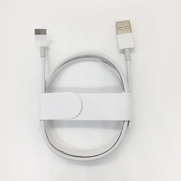 适用苹果无线蓝牙耳机数据线airpods配机充电线2代3代注塑款四芯