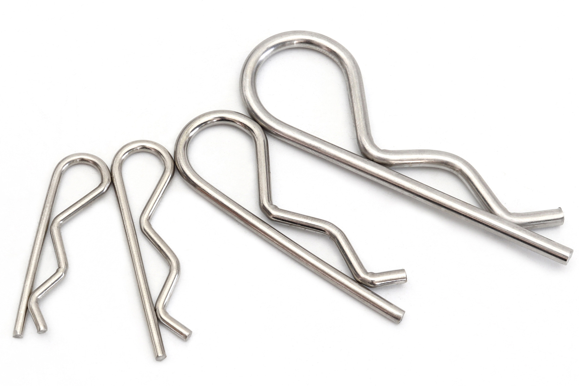 【φ1-φ8】304不锈钢b型开口销r形波浪销b型销子卡销发夹锁插销