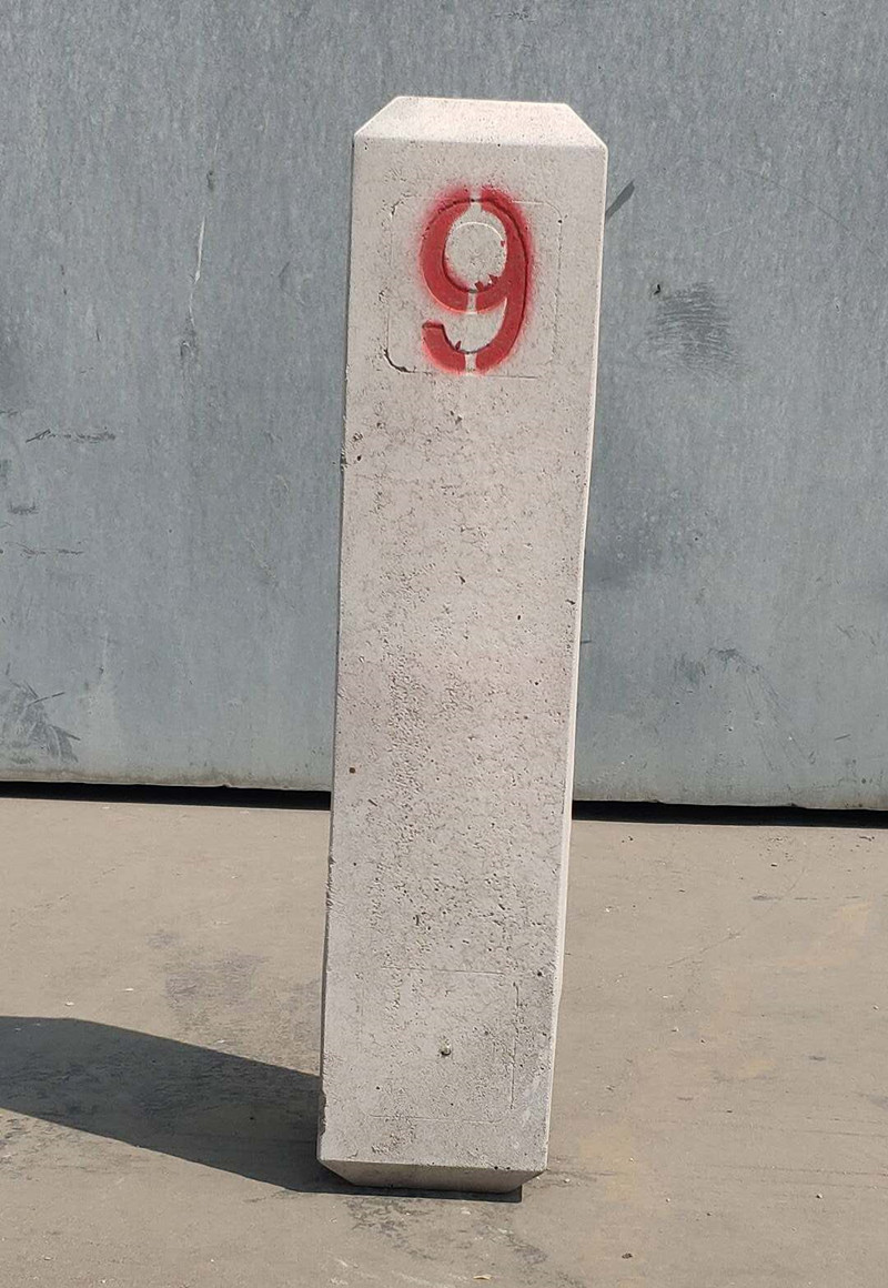 定制水泥混凝土公路界碑里程碑百米桩公路用里程碑可喷字指示标志