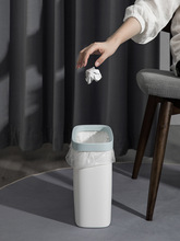 伊逸创意家用窄缝隙厨房客厅卧室跑道垃圾桶 现代简约垃圾桶 批发