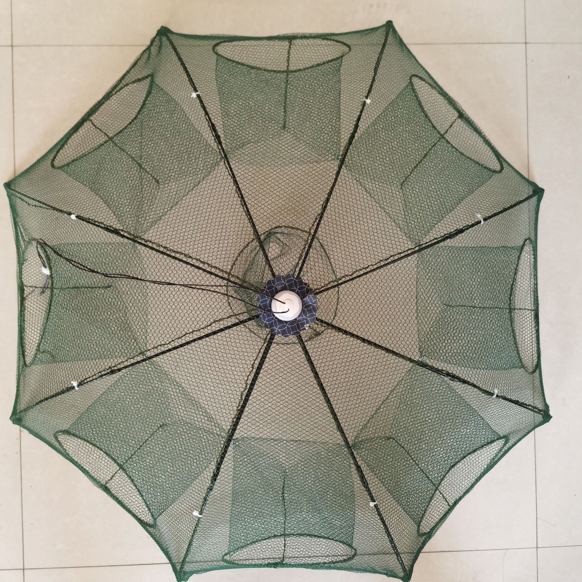 批发伞网捕鱼网 折叠渔网渔具 捕鱼网鱼具兜伞式捕鱼工具
