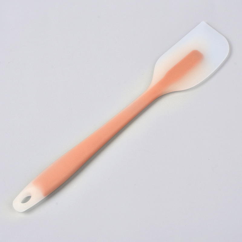 Spot One-Piece Translucent Silicone Large Baking Tool Cake Butter Knife Rubber Stirring Scraper Wholesale