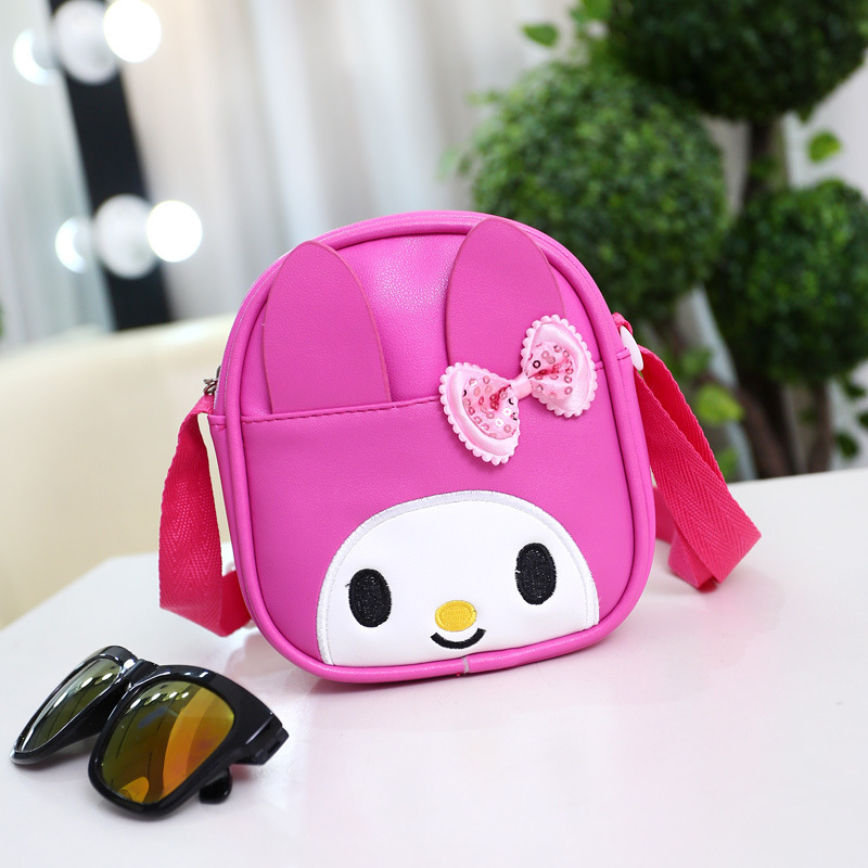 小孩包包女童幼儿背包儿童斜挎包可爱兔子糖果包2-8岁挎包休闲包