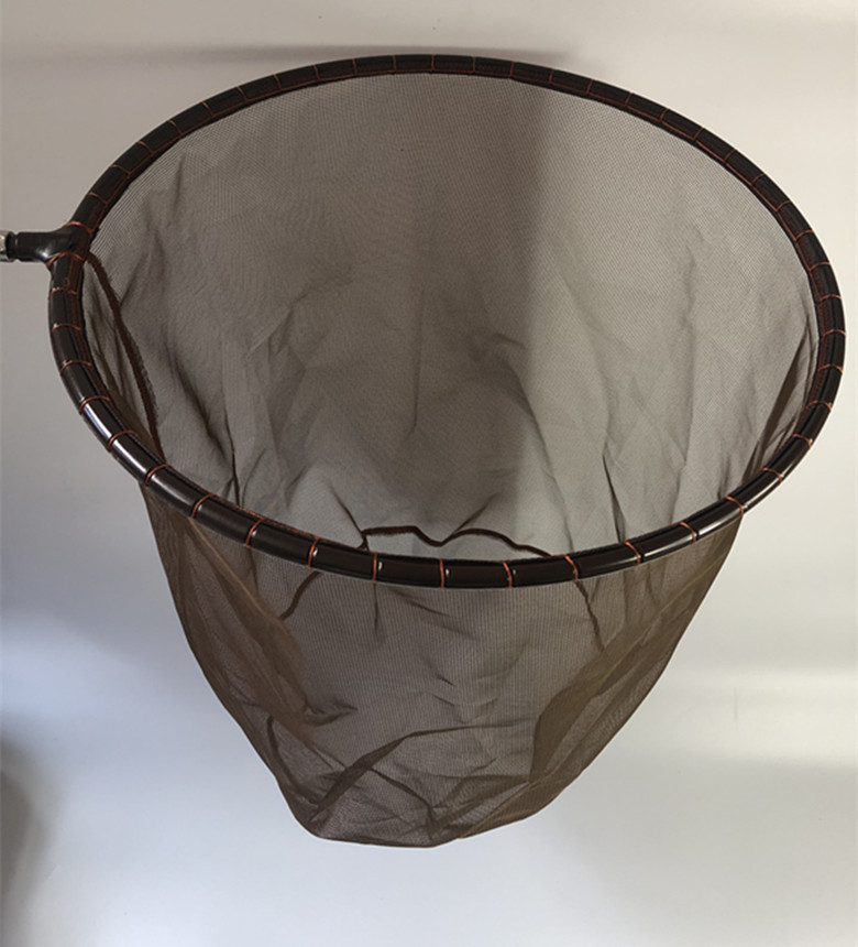 钓鱼抄网头大物聚酯渔网兜超操网捞鱼网巨物加深抄网网兜抄网网头