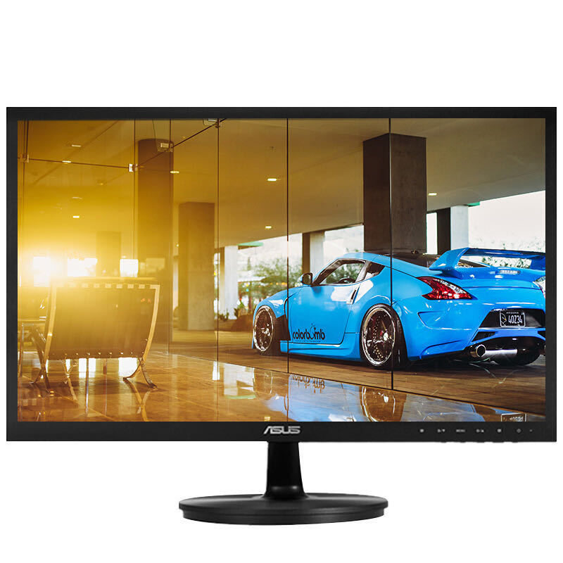 正品华硕/asus vp228de高清率蓝光不闪屏21.5英寸台式液晶显示器