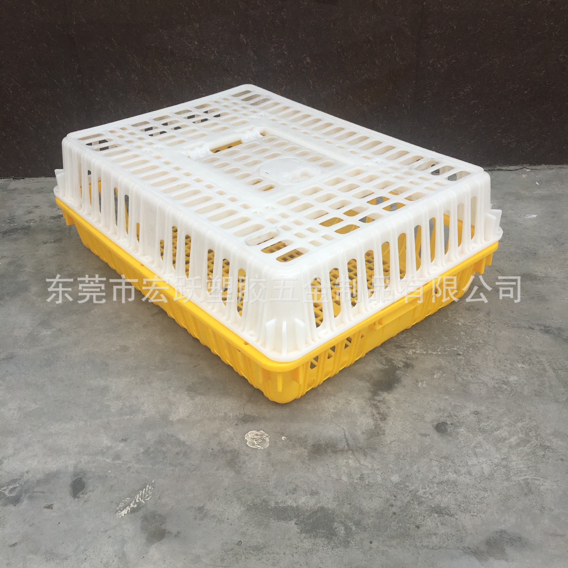 宏跃塑料鸡笼周转筐 鸡鸭鹅运输笼 加厚养殖场鸡周转笼家禽运输筐