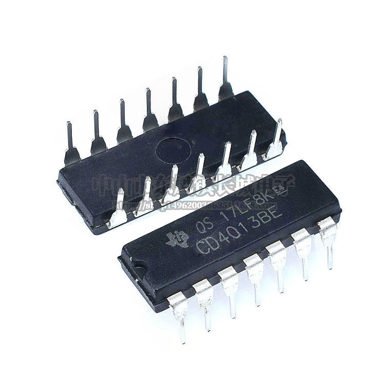 cd4013be dip14 国产正品 cd4013 从d型触发器ic 现货