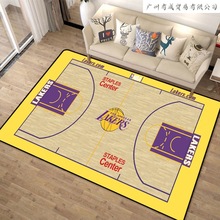 NBA地毯篮球客厅沙发茶几卧室床边寝室个性创意长方形满铺地垫潮