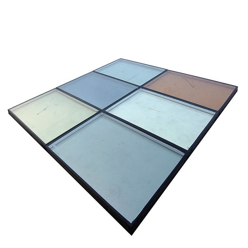 定做镀膜钢化玻璃金属膜渐变膜玻璃5-20mm淋浴房外墙隔断玻璃