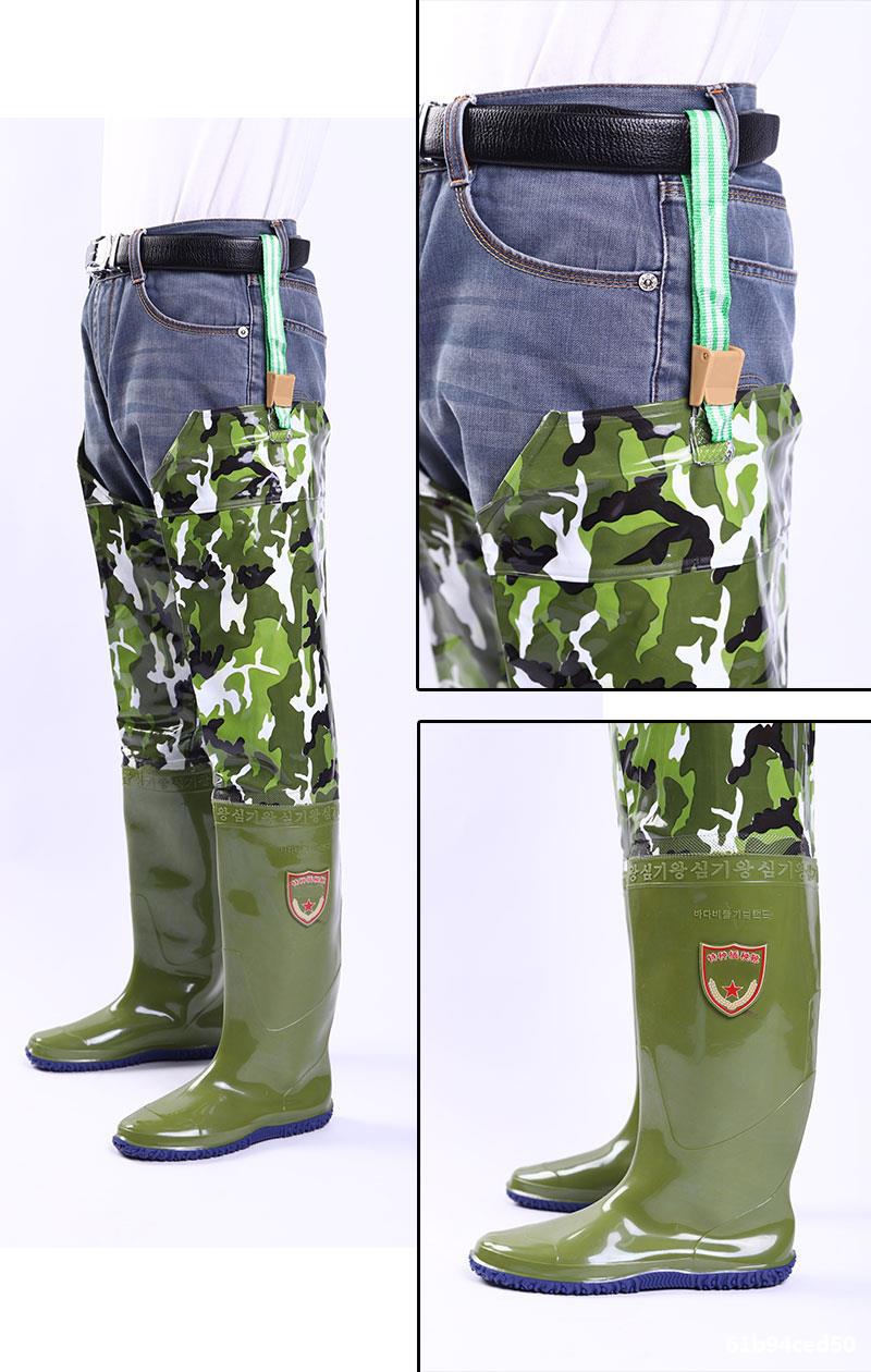 男鞋薄款水田牛筋靴高筒鞋鞋底防滑鞋防水插秧钓鱼插秧栽秧下水鞋