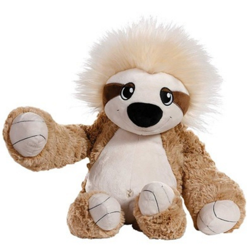 nici浣熊毛绒玩具可爱抱抱熊公仔女生睡觉抱枕超萌大尾巴动物玩偶