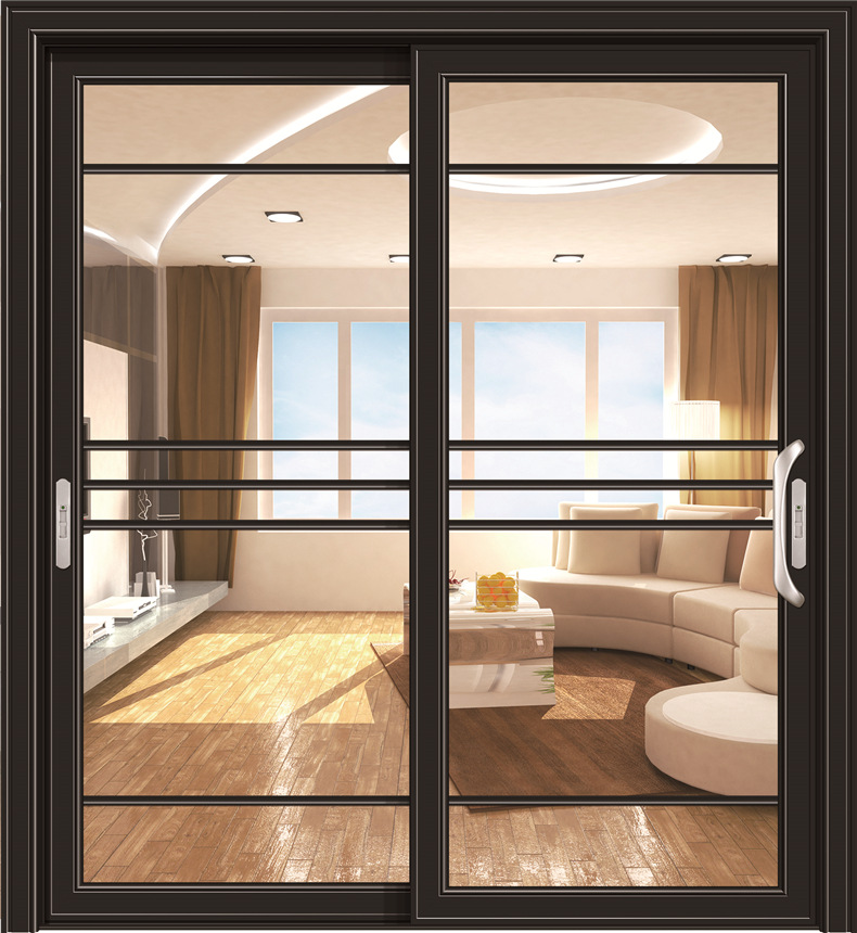阳光房阳台推拉隔断门铝合金玻璃推拉门中空门隔音密封