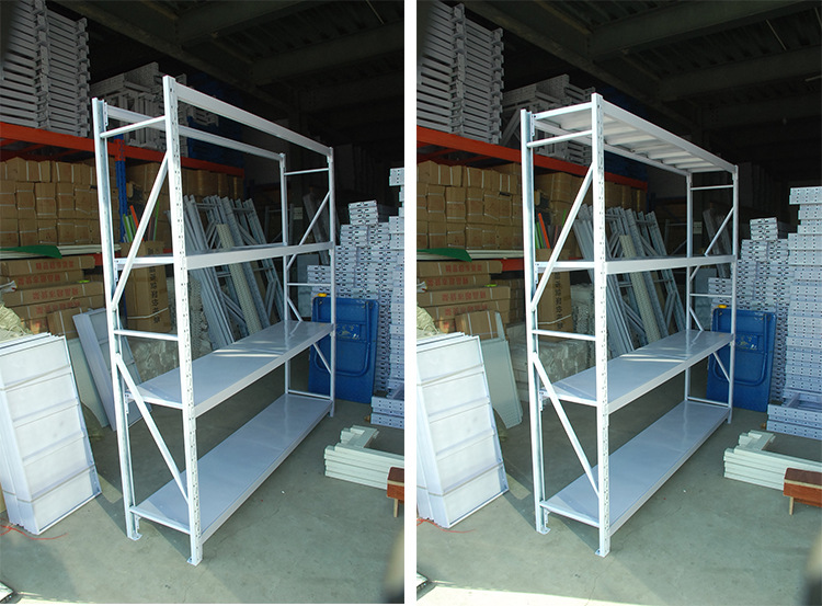快递仓储轻型货架中型组装式仓库货架工厂库房储物架超市铁架子