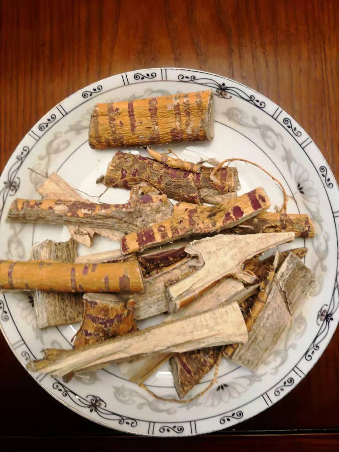 新货 桑树根 500克 包邮 老桑树根 桑椹树根 切段