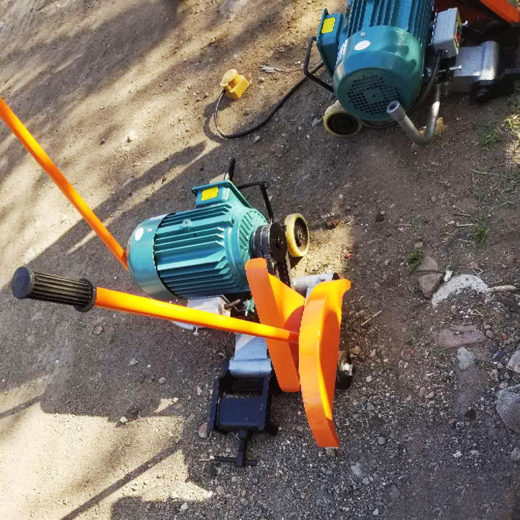 钢轨切断砂轮锯 轨道切割设备电动锯轨机 dqg-3型锯道轨摆动锯