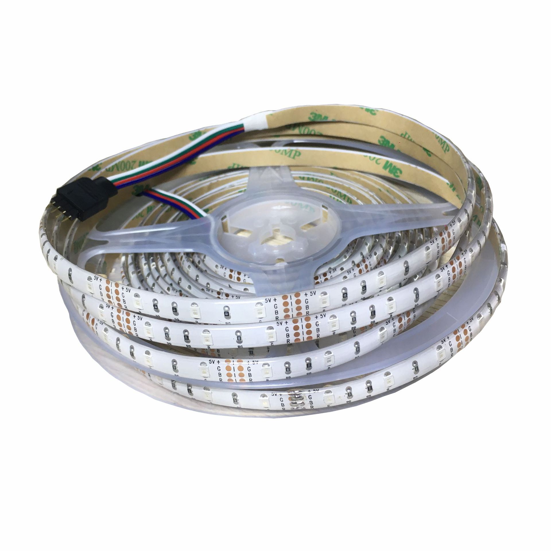 2835rgb灯带5vled灯带套装usb灯条跑马七彩44键红外摇控3528灯条