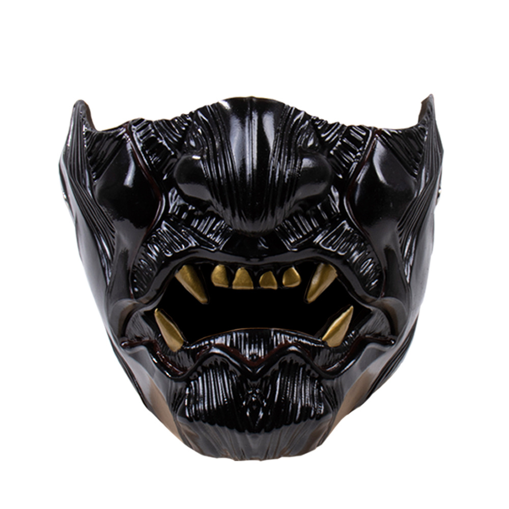 对马岛之魂面罩半脸面具万圣节新品舞会派对cospaly搞怪道具