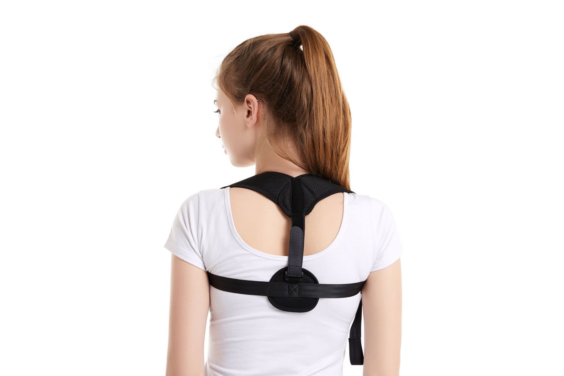 驼背矫正带学生男女成人矫姿带儿童防驼背矫正器背背佳俏挺型