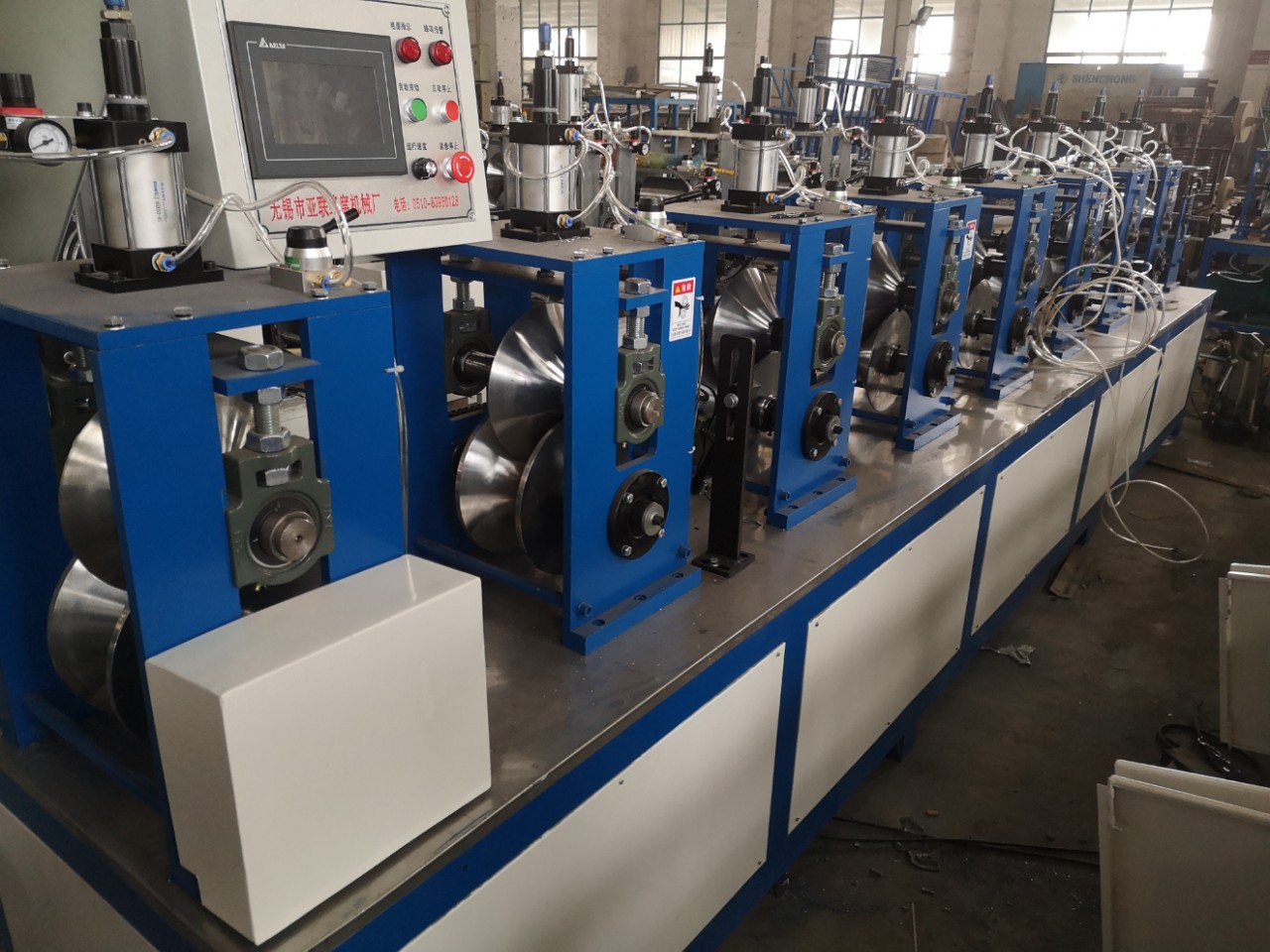 高速冲口纸护角设备纸护角机纸护角生产线一台也是发价