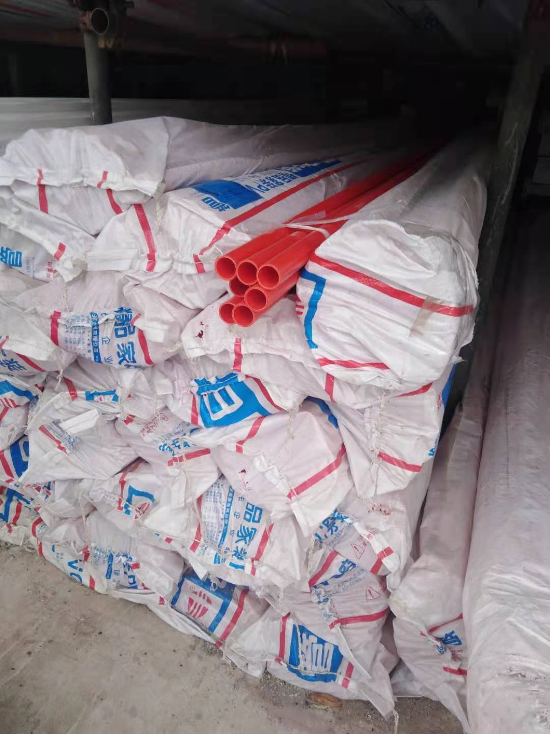 佛山日丰 pvc红蓝线管 精品家装 大弧度弯头 直接