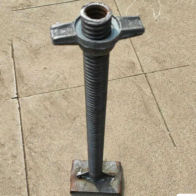 建筑可调顶托厂家供应 油托空心实心顶托 及上下支撑顶托