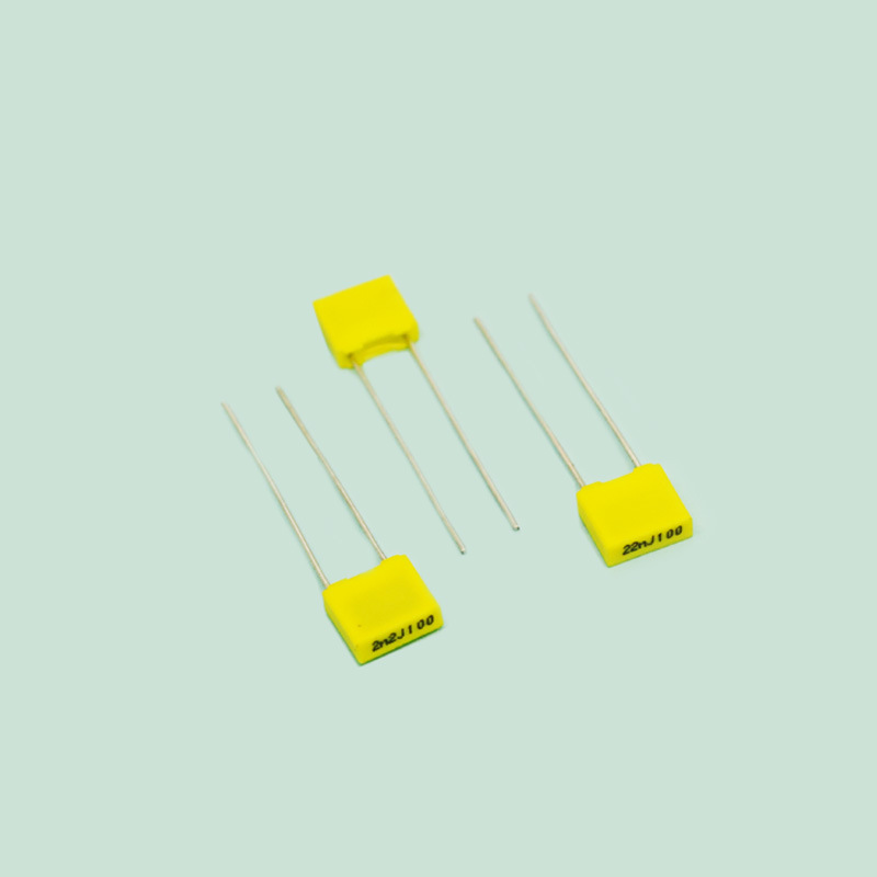 正品cl23黄色方块校正电容器 cl71 100v224j 220n 0.22uf工厂直销