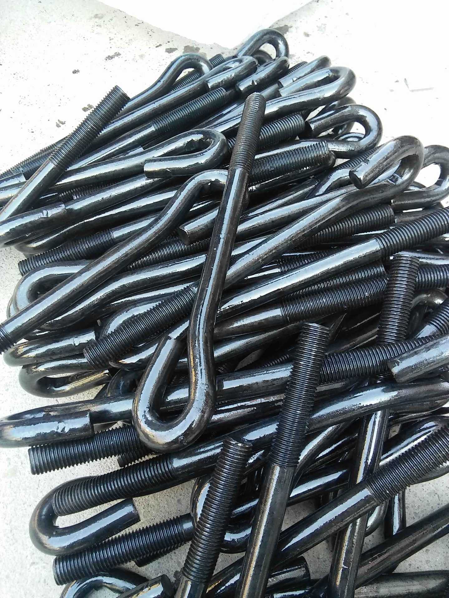 镇海效力 供应工程机械配件地脚螺栓,9字型地脚螺栓(图)