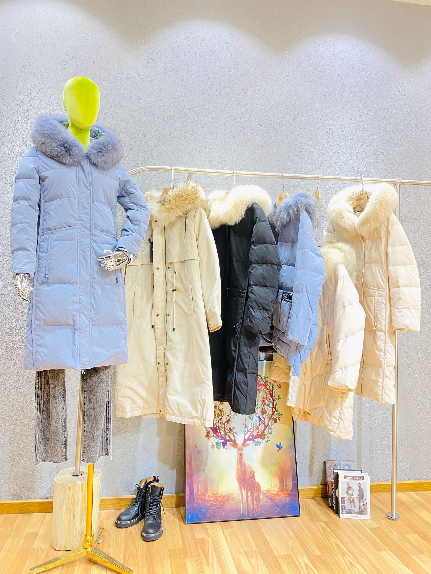 ai.lingdu艾.零度20冬新款羽绒服小众设计师品牌折扣女装尾货批发