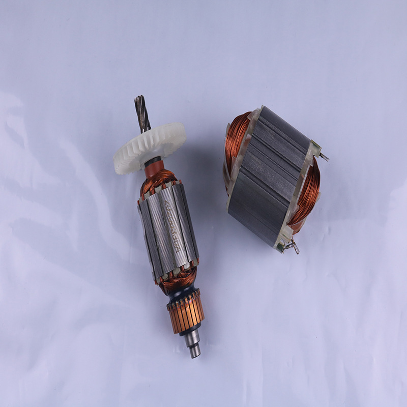 大艺电钻配件10-3根雕打磨转子定子开关碳刷齿轮钻夹头前外壳轴承