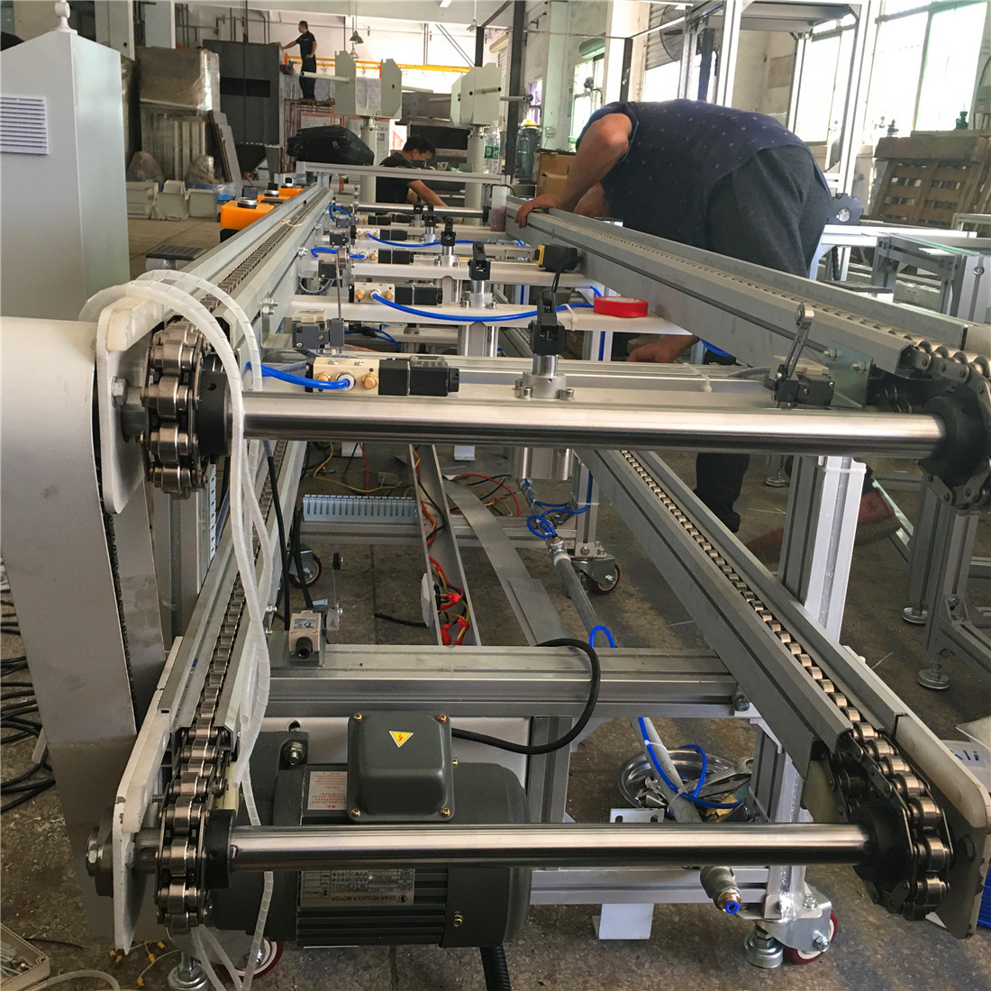 自动定位组装线自动化生产线组装线流水线锂电池生产流水线