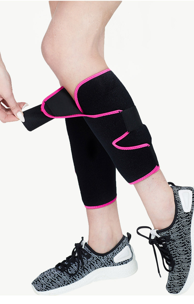 运动女跑步瘦腿护小腿暴汗绑带束腿带深蹲器械训练压缩套保暖护膝
